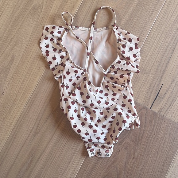 Konges Slojd 12month Swimsuit Roses - Picture 2 of 3